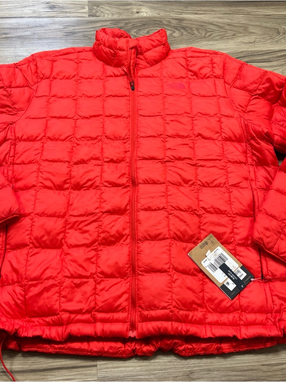The North Face ThermoBall Eco Puffer Slim Fit Jacket Red Mens XL NF0A5GLL $230